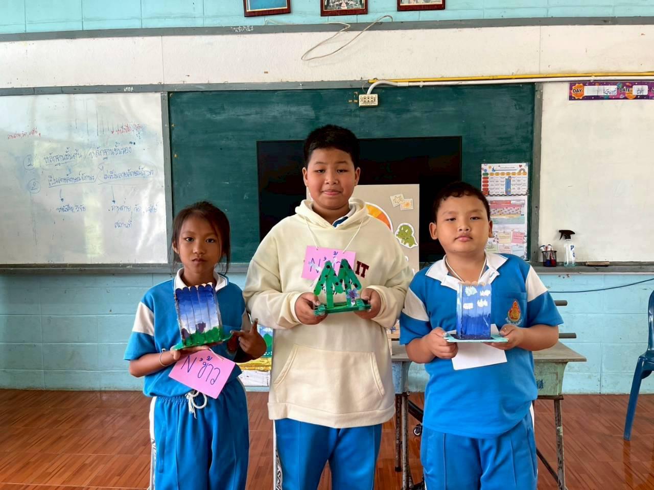 13. ค่ายศิลปะบูรณาการกับสาระการเรียนรู้สำหรับนักเรียนระดับประถมศึกษา ณ โรงเรียนบ้านโนนม่วง